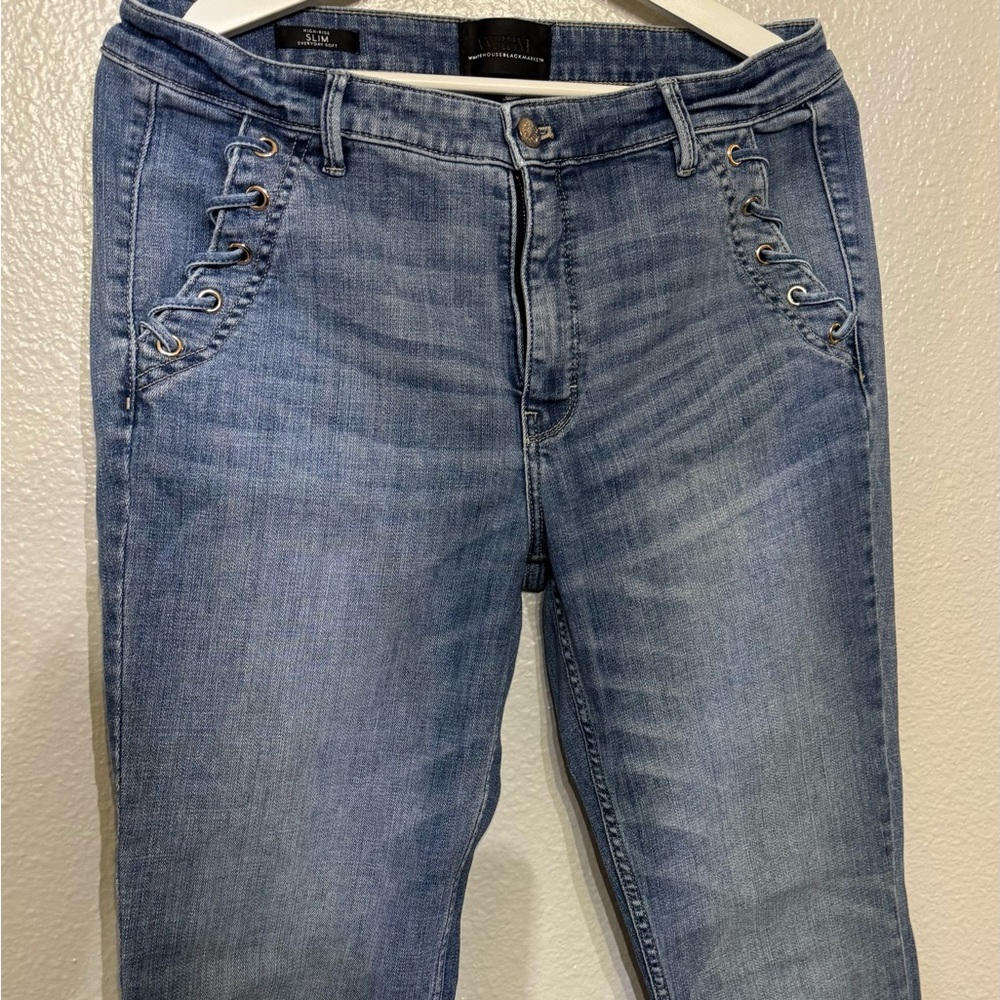 White House Black Market Blue Denim Jeans